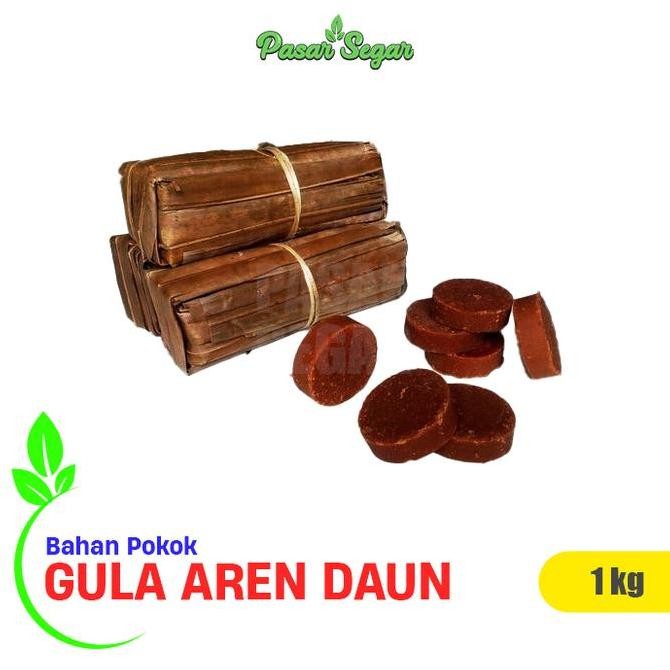 

Baru Gula Aren Daun 1kg - Gula Merah Asli Tradisional Alami