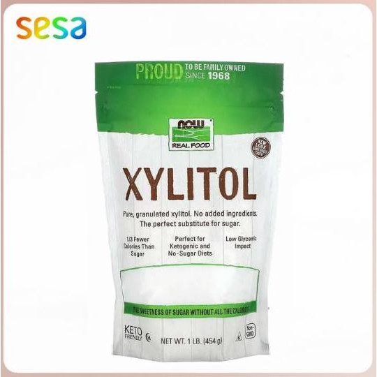 

Baru NOW Foods Xylitol 454gr - Pemanis Alami Bebas Gula & Rendah Kalori