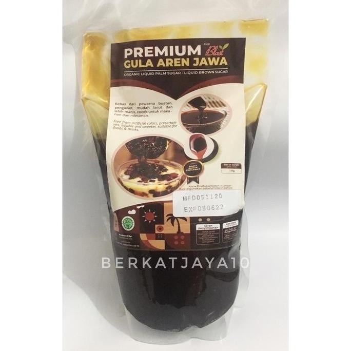 

Baru Gula Aren Jawa Cair 1Kg - Palm Sugar Syrup Halal MUI Premium