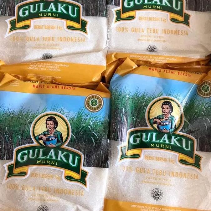 

Baru Paket 2Kg Gulaku Gula Pasir - 2 Pcs Gula Tebu Murni Food Grade