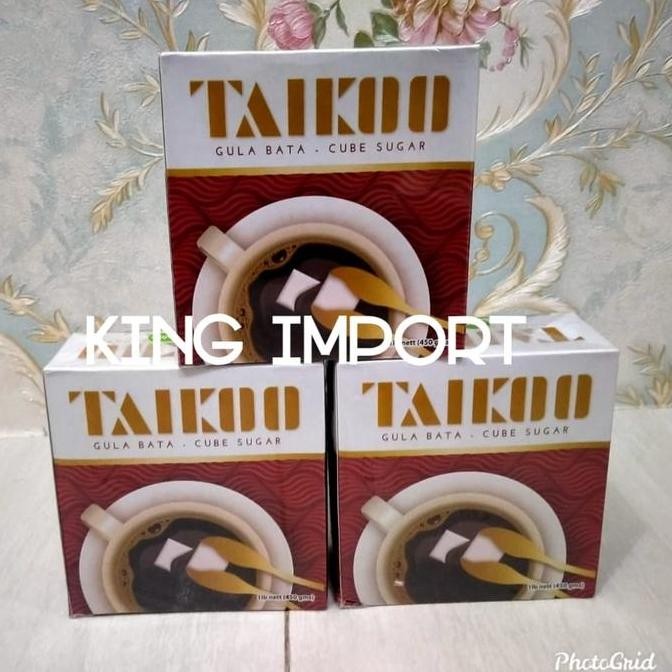 

Baru Gula Batu Bata Taiko 450gr - Sugar Cube Kotak Berkualitas