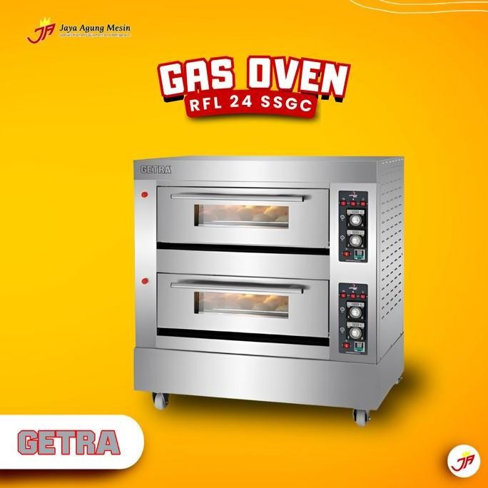 Oven Gas Rfl-24Ss/Oven Getra 2 Deck 4 Loyang Rfl 24Ss/Rfl24Ss