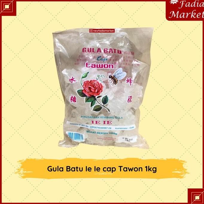 

Baru Gula Batu Cap Tawon Ie Ie 1kg - Gula Kristal Premium