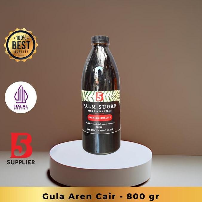 

Baru Brown Sugar Syrup Gula Aren Cair 800gr - Sirup Gula Aren Premium