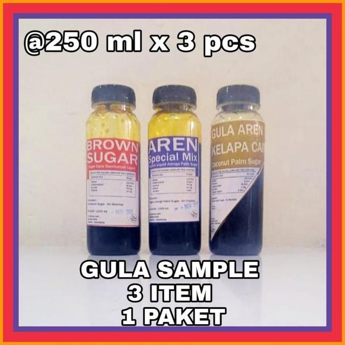 

Baru Brown Sugar Cair / Gula Aren Cair / Gula Kelapa Cair - Paket Contoh Produk