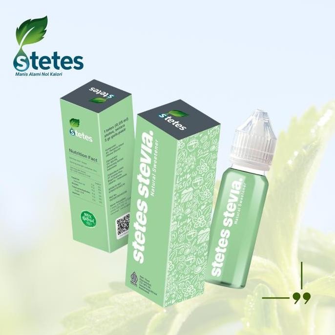 

Baru Stevia Ekstrak Cair 1 Botol Pemanis Alami 0 Kalori Sugar Drop