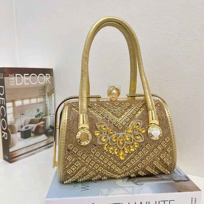 Tas Pesta Wanita Glosy Rs 021-4 Tas Import ,Tas Kondangan ,Tas Jumbo, Tas Besar ,Tas Murah