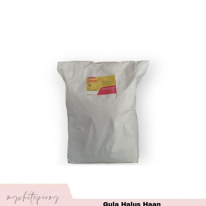 

Baru Gula Halus Haan Repack 1kg Gula Kue Bolu Donat Roti