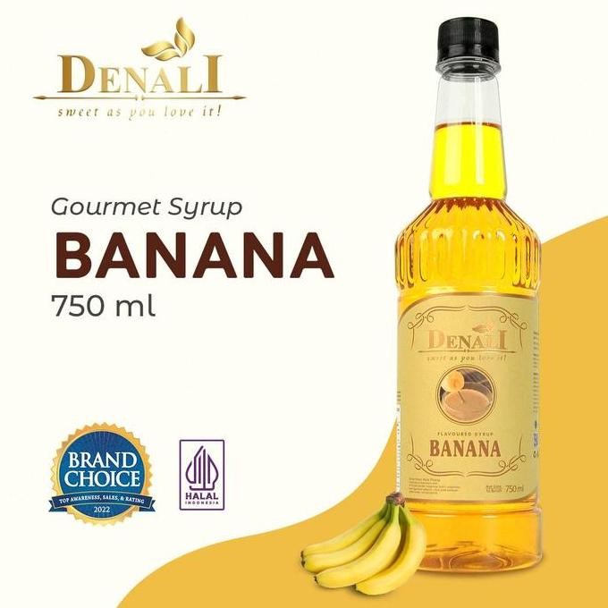 

Baru Sirup Pisang Denali Banana 500ml Minuman Rasa Buah Asli