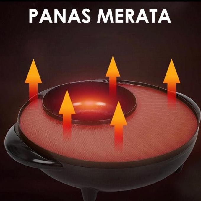 Alat Pemanggang Daging Listrik Rebus Dan Panggang