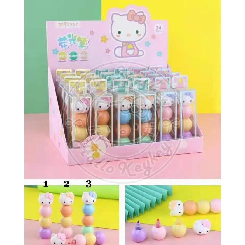 

Highlighter Bola Susun 3 Hello Kitty