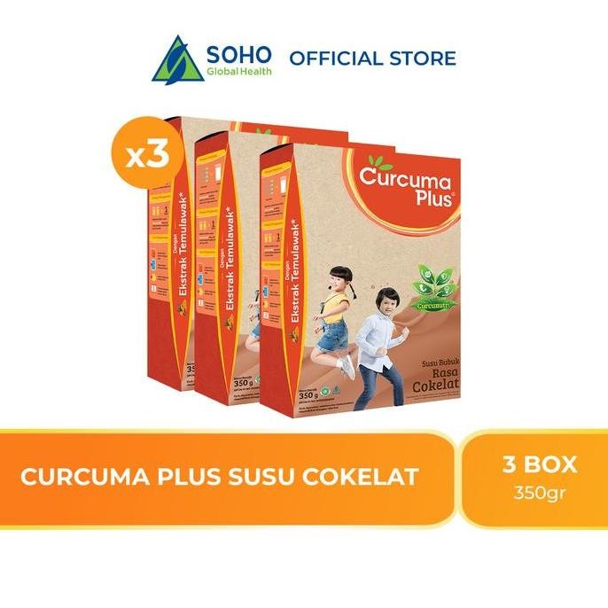 

Sale Curcuma Plus Susu Bubuk Ekstrak Temulawak Coklat 350Gr - Paket Isi 3