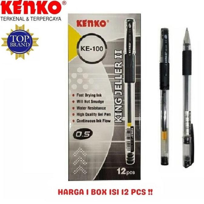 

Gel Pen Pulpen Pena Kenko Ke-100 0.5 Mm