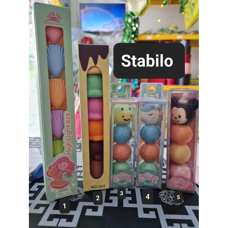 

Stabillo / Penanda Bacaan Atau Kata Kata