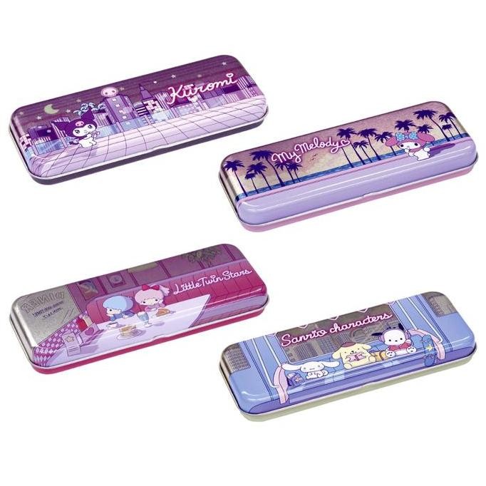 

M-Plan Steel Pencil Case Sanrio City Pop Kotak Pensil Limited Edition