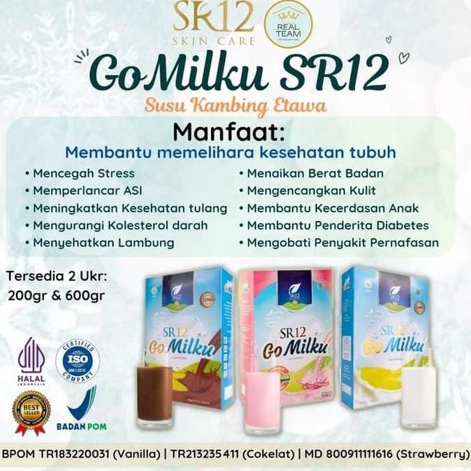 

Promo Go Milku Ori Sr12/Susu Kambing Anti Eneg/Susu Atasi Asam Lambung/Etawa