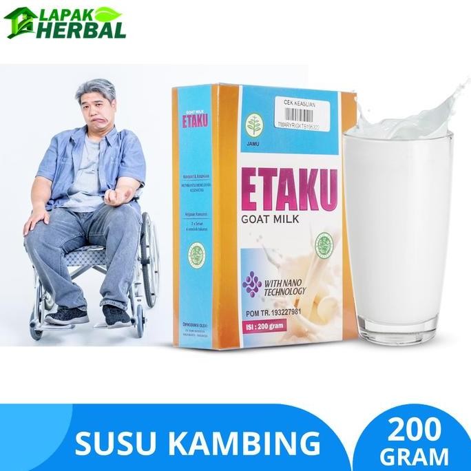 

Grosir Etaku Susu Kambing Etawa - Meredakan Stroke Obat Parkinson Saraf Rusak
