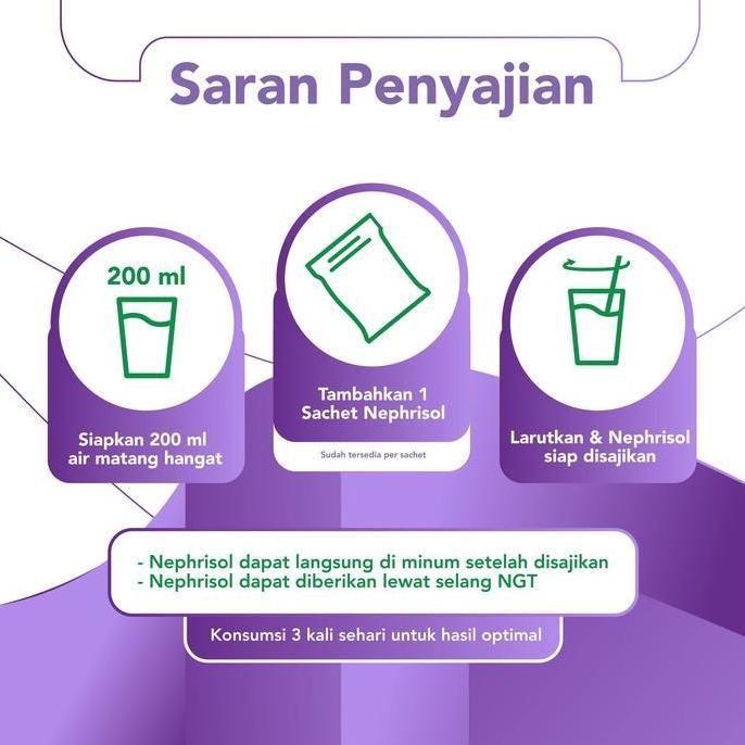 

Sale Bundle 5 Box Nephrisol - Nutrisi Rendah Protein Pasien Gagal Ginjal