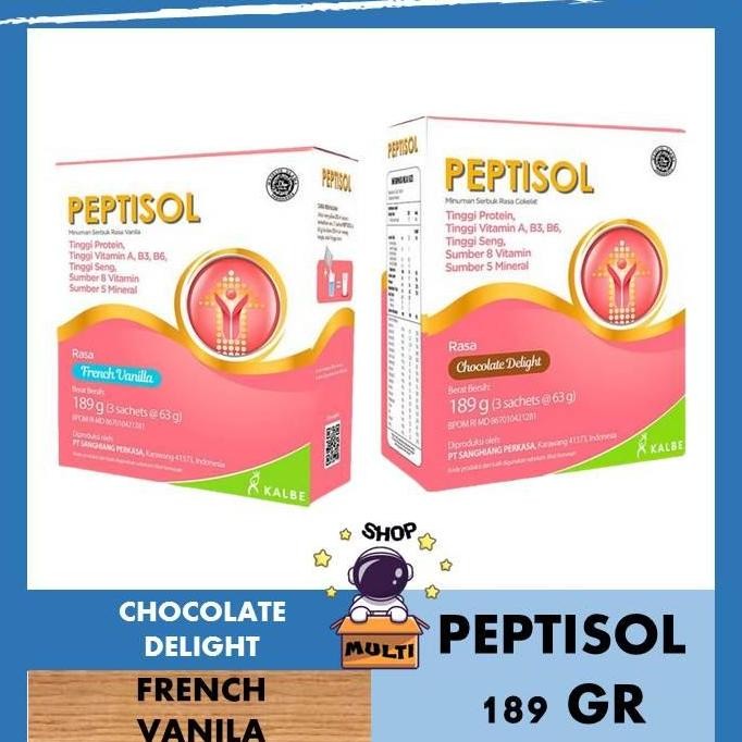 

Grosir Peptisol Cokelat/Vanila 189Gr