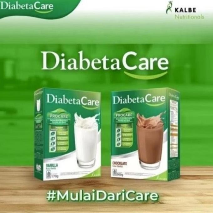 

Sale Diabetacare Susu Kalsium Diabetacare Box 170 Gr - Jaga Gula Darah, Vanilla & Chocolate, Kalbe Nutrionals - Dairy