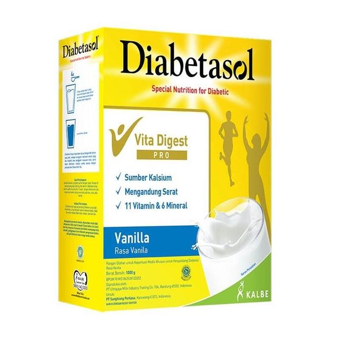 Grosir Diabetasol Vanila 1000Gram