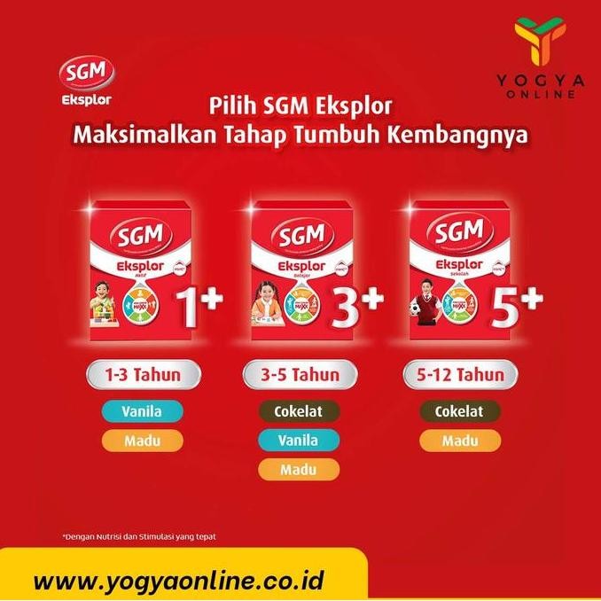 

Promo Sgm Eksplor 1Plus Vanila 900G