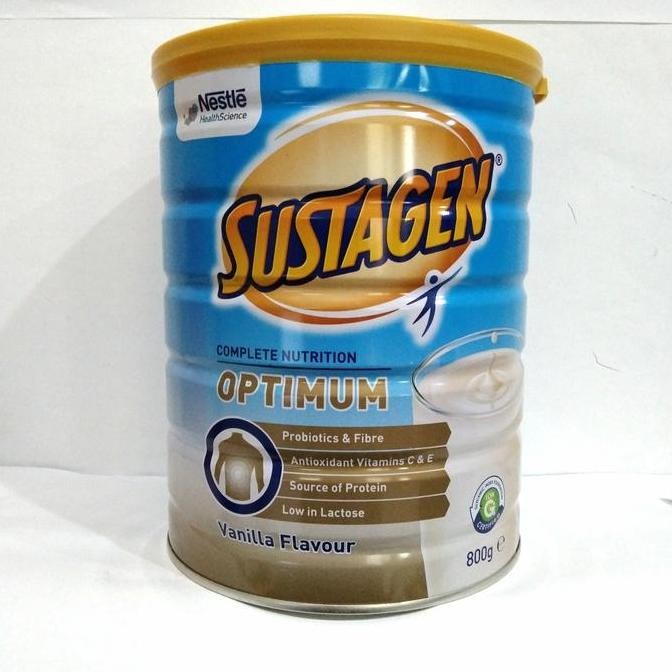 

Murah Nestle Sustagen Optimum Vanilla Flav 800G/ Susu Bubuk/ Switzerland