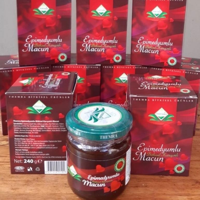Epimedyumlu Macun Madu Turkey macun turki Madu cinta 240gr