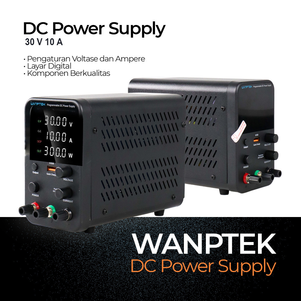 Wanptek - Adjustable DC Power Supply 30V 10A