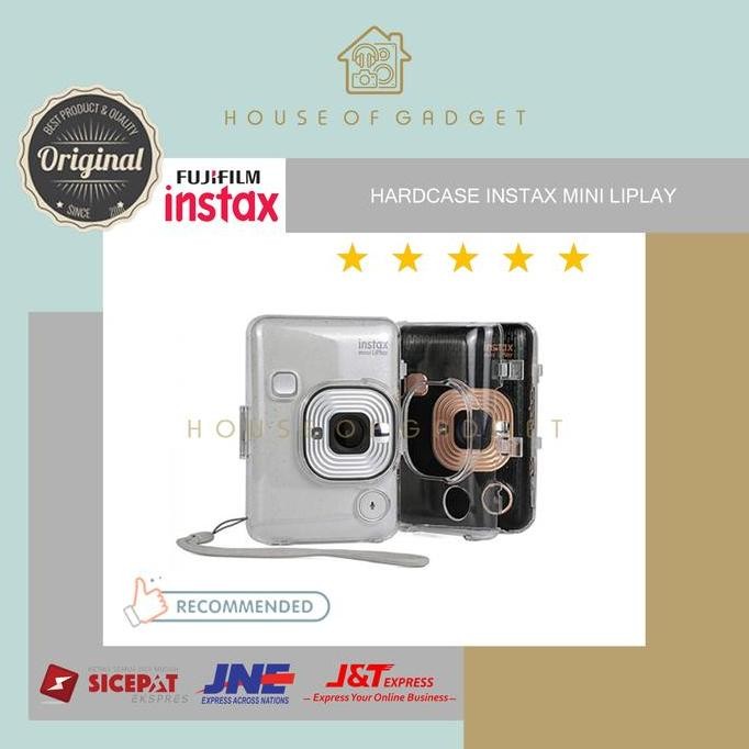 TERBARU HARDCASE KAMERA FUJIFILM INSTAX MINI LIPLAY - BOX PELINDUNG KAMERA MINI INSTAX