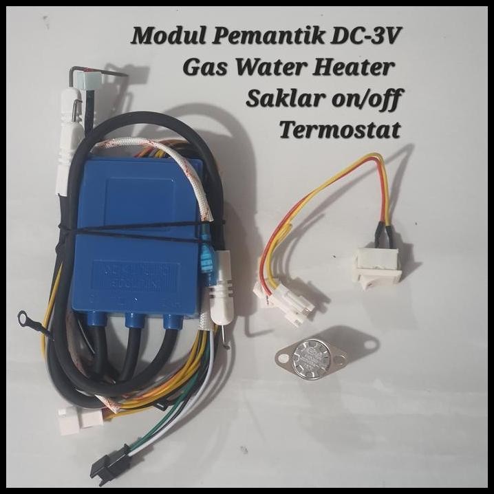 Modul pemantik Biru DC3V deep fryer gas water heater oven