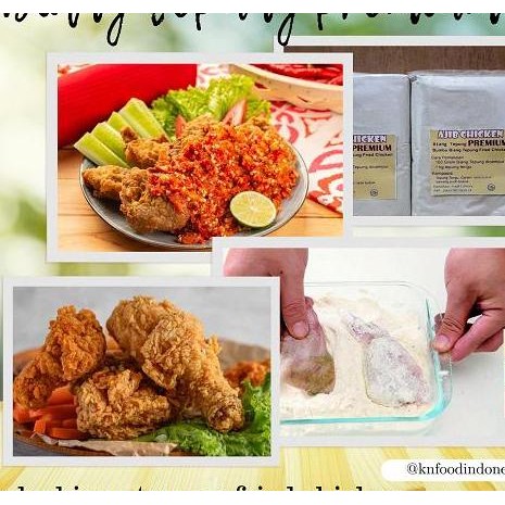 

Tepung Fried Chien Bumbu Inti Tepung Fried Chien 1Kg