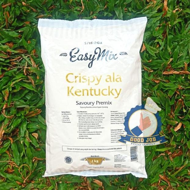 

Easy Mix Tepung Bumbu Crispy Ala Kentuy 1 Kg Halal..
