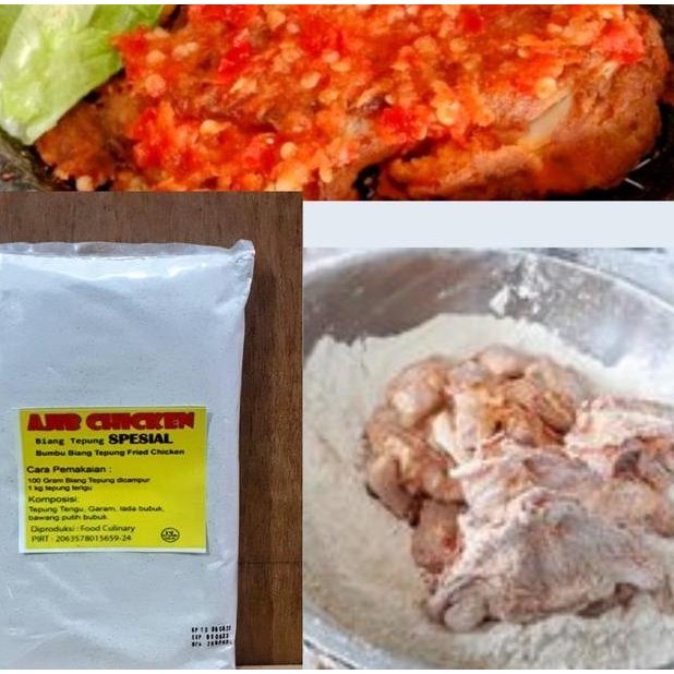 

Tepung Special Bumbu Ayam Fried Chien Tepung Crispy 1 Gram
