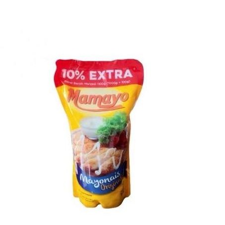 

Tersedia Mamayo Mayonaise Original 1 Kg Saus Salad Halal