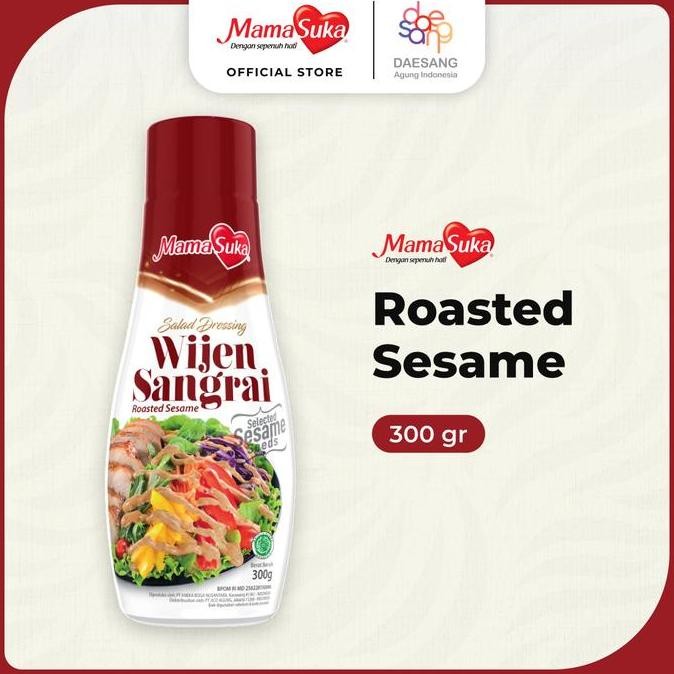 

Tersedia MamaSuka Mayonnaise Roasted Sesame 300gr Saus Salad Halal