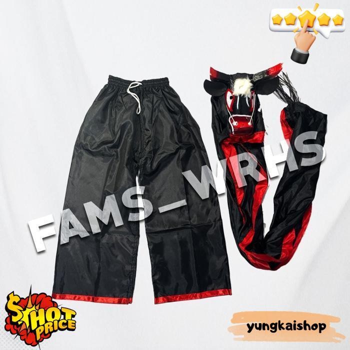 Set Angkong Dan Bantengan Mainan Anak Tradisional Budaya