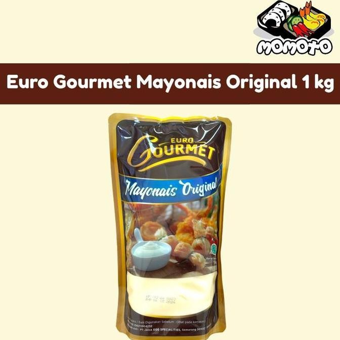 

Tersedia Euro Gourmet Mayonnaise Original 1kg - Kemasan Biru Premium