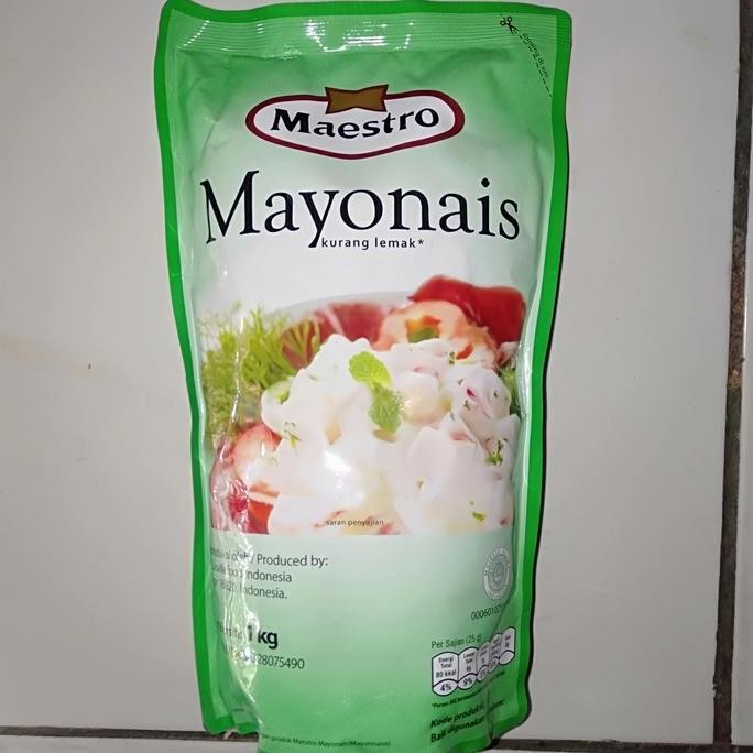

Tersedia Mayonais Maestro 1kg - Saus Mayo Mayones 1 Kg