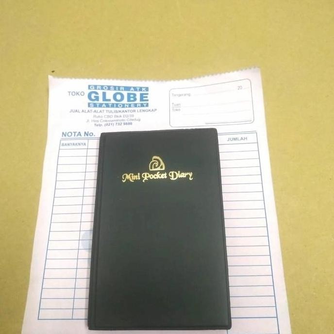 

Tersedia Lusinan 12pcs Mini Pocket Diary Agenda Saku 70 Lembar 8x13 cm