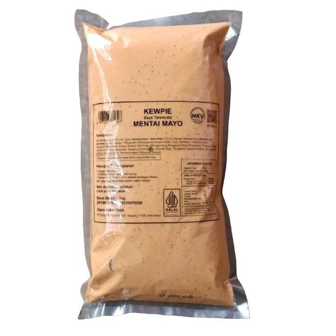 

Tersedia Kewpie Mentai Mayo Sauce 1kg - Saus Mayones Mentai Premium