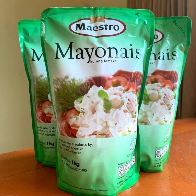 

Tersedia Mayonaise MAESTRO 1 KG