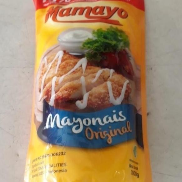 

Tersedia Mamayo Mayonnaise Original 1 Kg - Saus Salad Mayo Halal