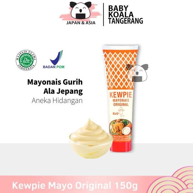 

Tersedia Kewpie Mayonaise Original Tube 150 gr