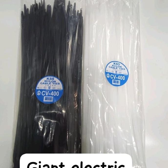 

Diskon! Cable Tie KSS CV-400 7.6mm x 400mm - Kabel Tis Ukuran Panjang Kuat