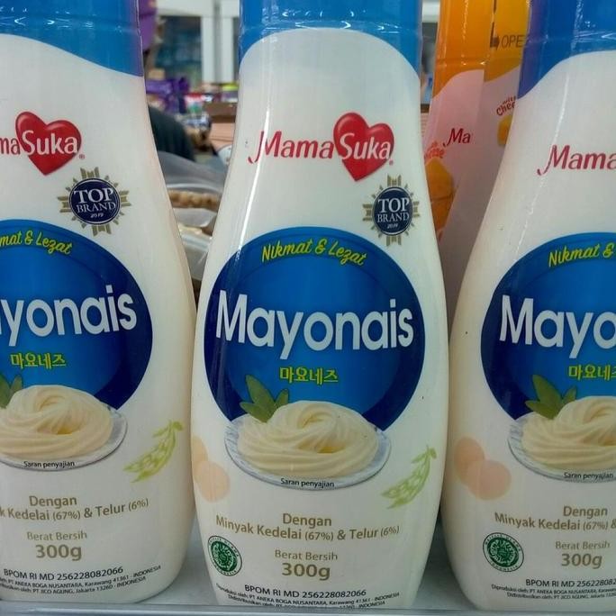 

Tersedia MamaSuka Mayonais Original 300gr Saus Mayo Minyak Kedelai