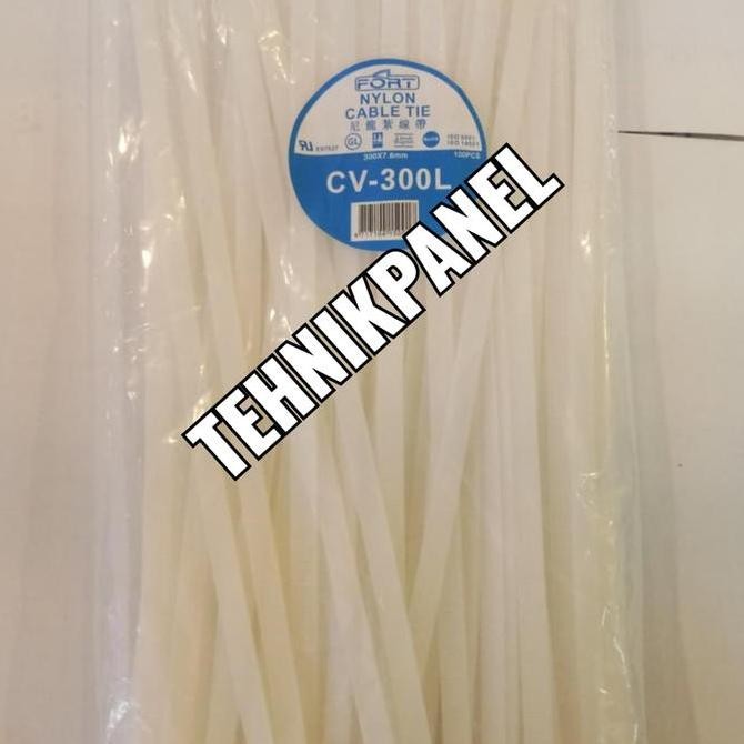 

Diskon! Kabel Ties 30cm x 7.6mm - Tali Cable Tie Lebar dan Kuat 100pcs