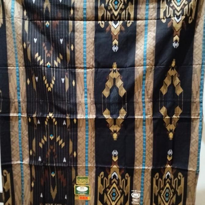 (Allthebest) SARUNG BHS SGE HITAM LIMITED SUTRA SPUNSILK 210 GOLD ORIGINAL