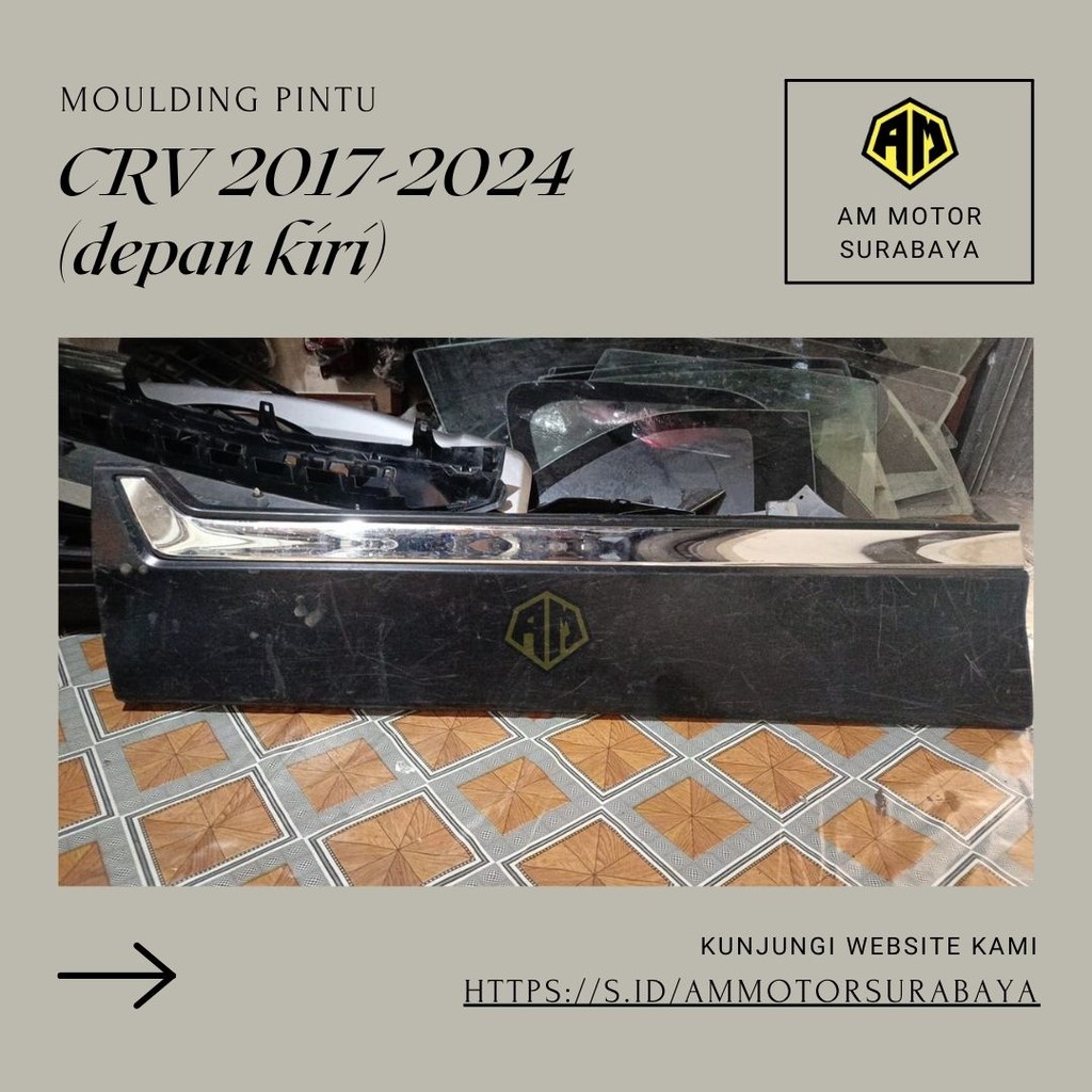 Moulding Pintu CRV 2017-2024 (depan kiri)