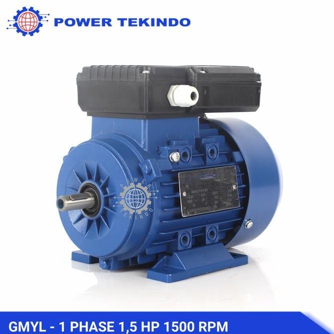 Famoze Pro Dinamo 1 Phase 1,5 Hp 1500 Rpm Elektrik Motor Gmyl 1,5 Pk
